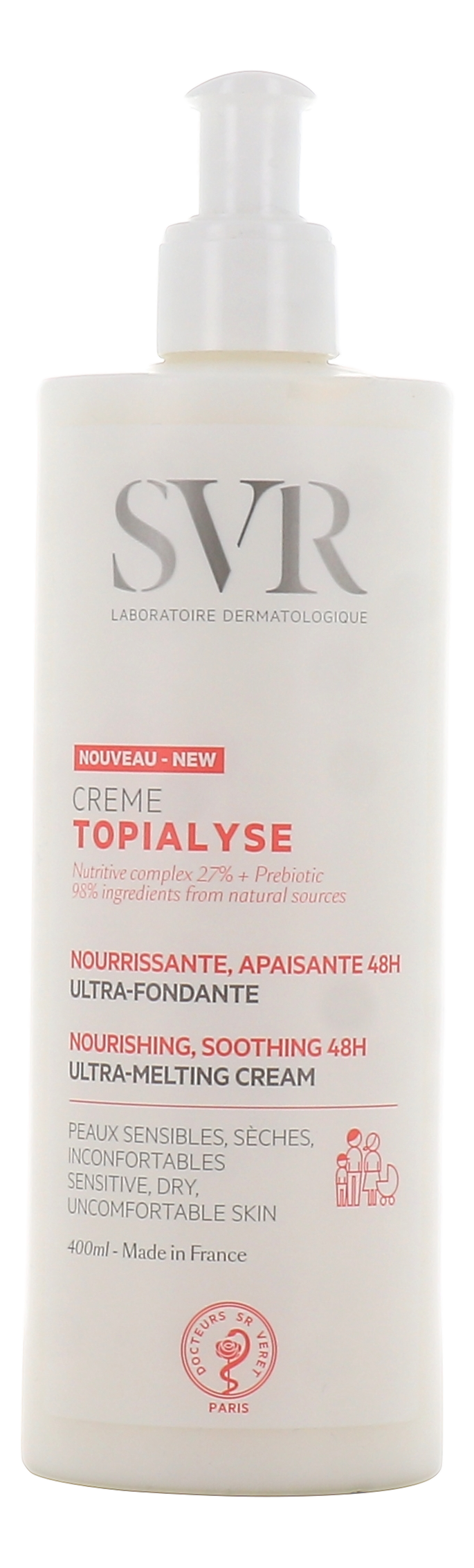 TOPIALYSE crème mains sèches 48H